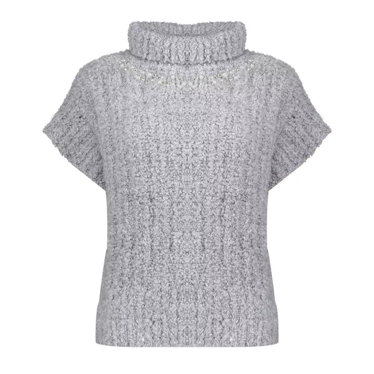 GEISHA-Spencers pearls & stones-54891-70-925 grey-DONKER GRIJS/GRAFIET