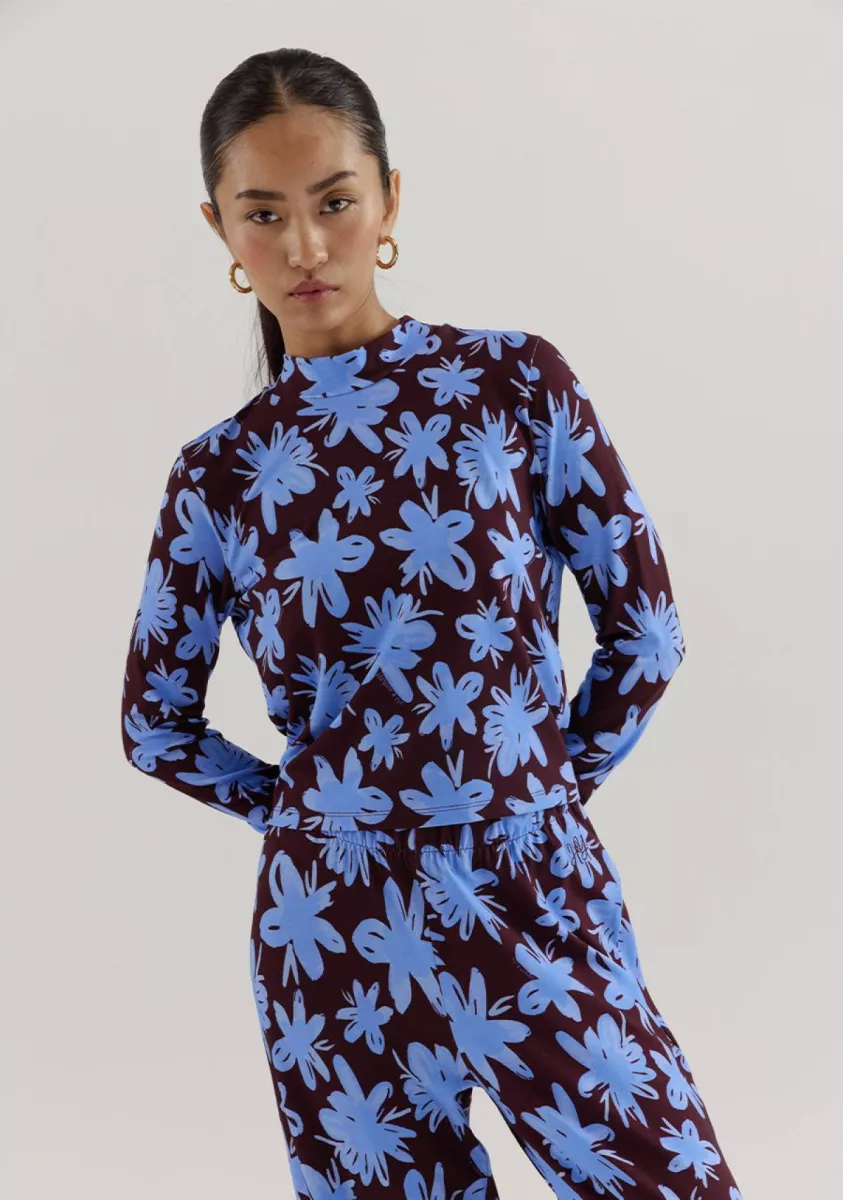 Harper & Yve-Jeff-DW25T510-433 blue blossom-BLAUW
