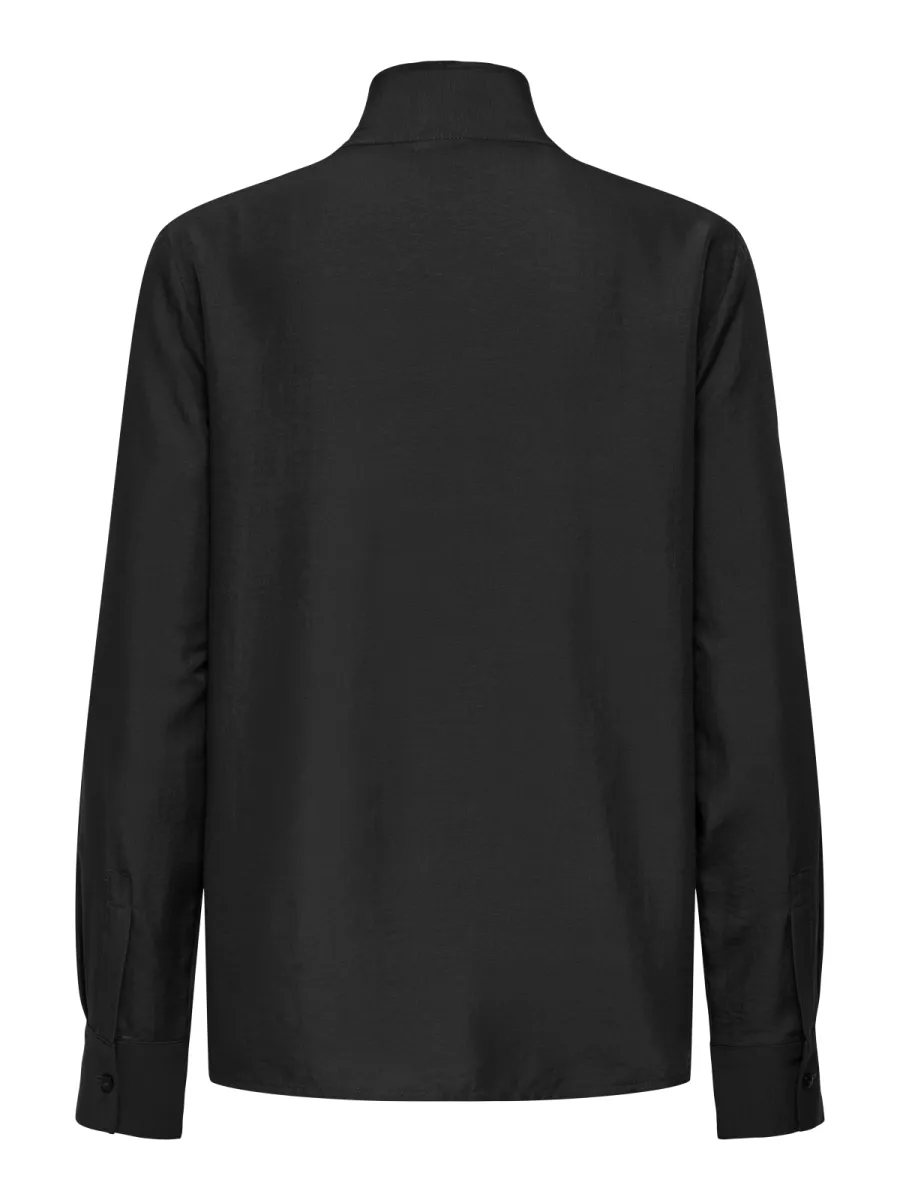 JDY-JDYCELESTE L/S PLACKET SHIRT WVN DI-15359485-Black-BLACK