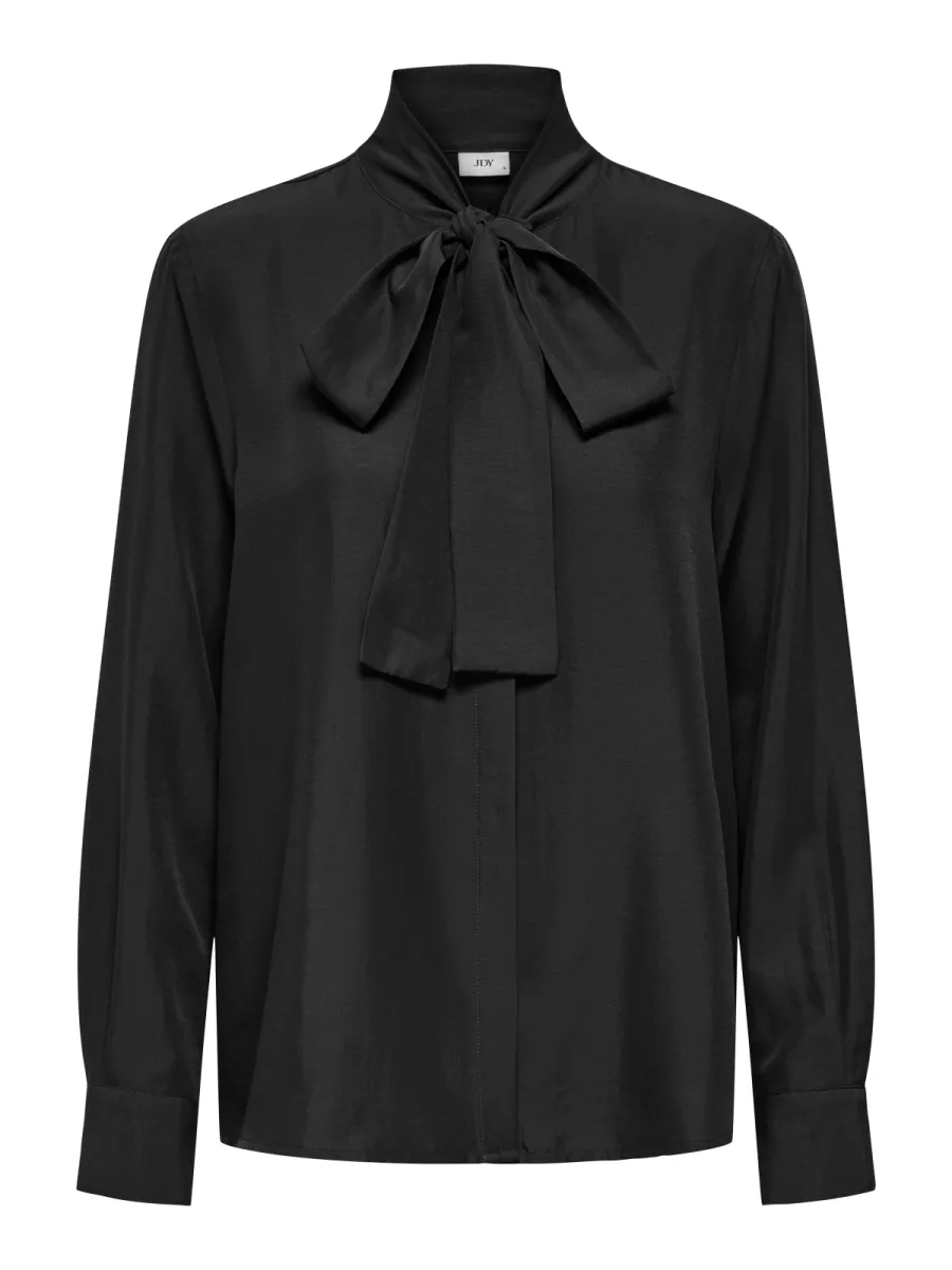 JDY-JDYCELESTE L/S PLACKET SHIRT WVN DI-15359485-Black-BLACK