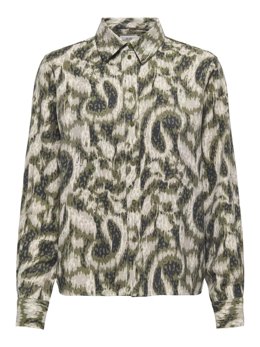 JDY-JDYSUNNA L/S SHIRT WVN-15355294-Cloud Dancer-CREME