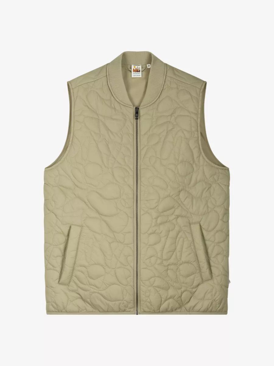 Law of the Sea-Quilted bodywarmer-10233-Khaki-KHAKI