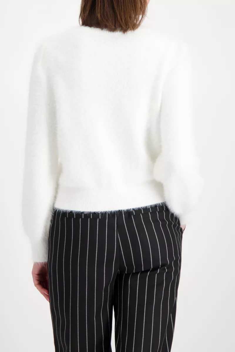 monari-fluffy-cardigan-809569-102-off-white-off-white-2 Monari-Fluffy cardigan-809569-102 Off white-OFF WHITE