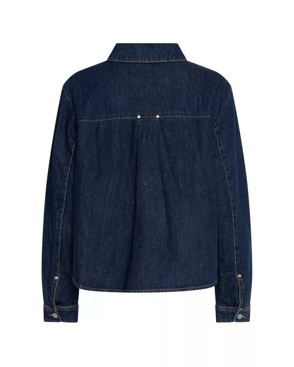 MOSS COPENHAGEN-Adna Alena-19502-Dark Blue Wash-DENIM