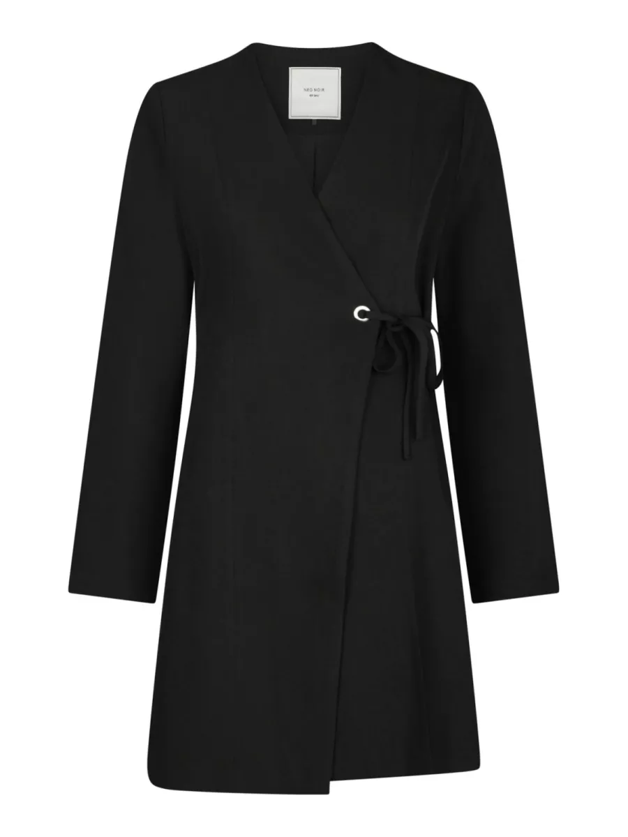 Neo Noir-Sendra Eyelet Dress-166952-100 Black-BLACK