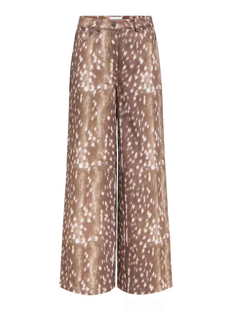 OBJECT-OBJBELMA MW LO PANT E AW FAIR 25-23048881-Cocoa Brown-CHOCOLADE