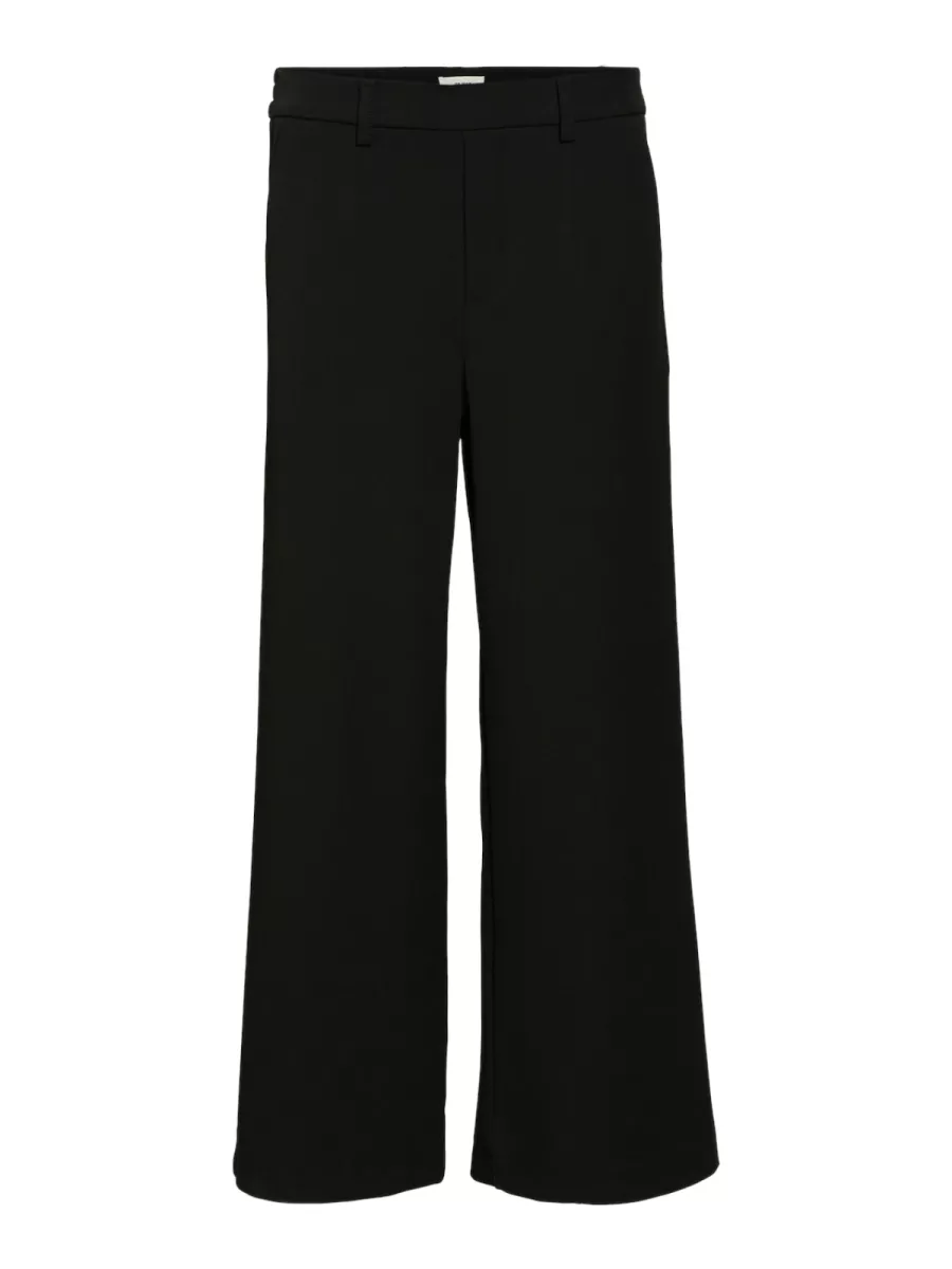 OBJECT-OBJLISA WIDE PANT TALL-23038739-Black-ZWART