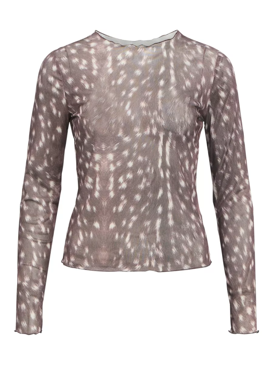 OBJECT-OBJMONTANA MESH TOP E REP-23047058-Cocoa Brown-CHOCOLADE