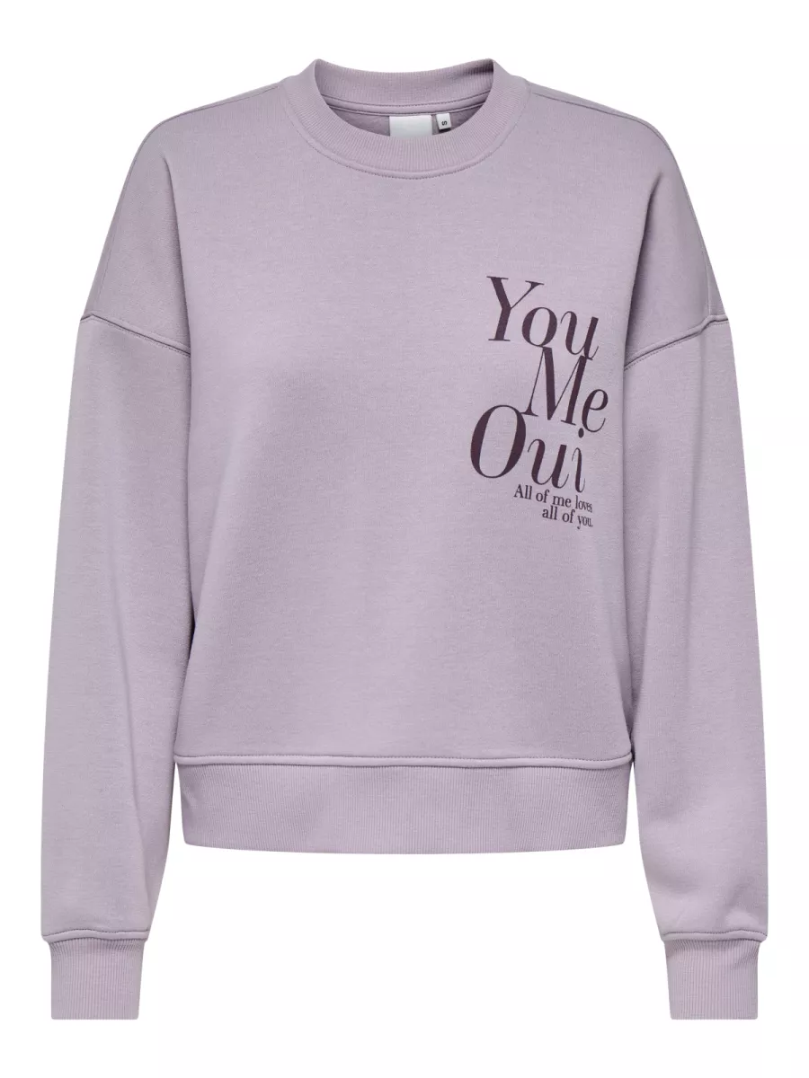 ONLY-ONLBEST L/S PRINT CREW NECK SWT-15357681-Nirvana-BRUIN