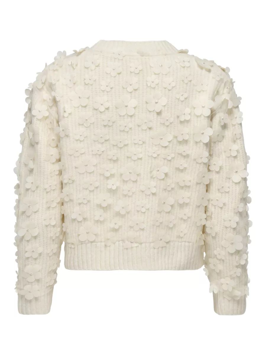 ONLY-ONLHUA LIFE LS FLOW DETAIL O-NEC CS-15370934-Birch-CREME