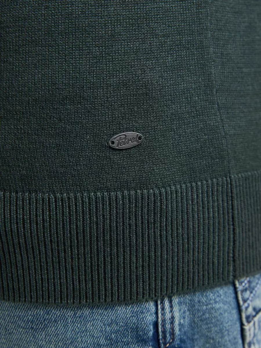 petrol-industries-men-knitwear-round-neck-basic-m-ros-kwr201-6089-bottle-flessengroen-4 PETROL INDUSTRIES-Men Knitwear Round Neck Basic-M-ROS-KWR201-6089 Bottle-FLESSENGROEN