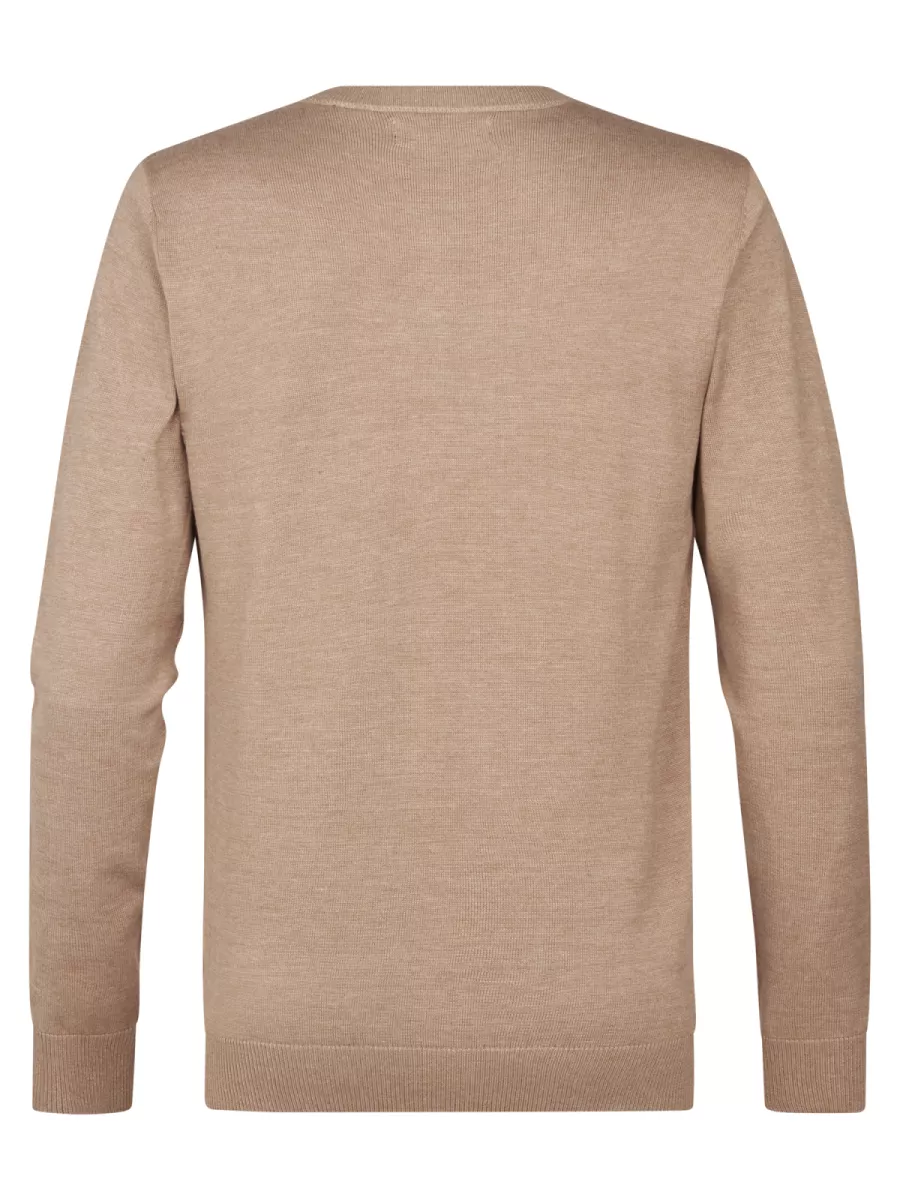 petrol-industries-men-knitwear-v-neck-basic-m-ros-kwv200-7140-oak-licht-bruin-8 PETROL INDUSTRIES-Men Knitwear V-Neck Basic-M-ROS-KWV200-7140 Oak-LICHT BRUIN