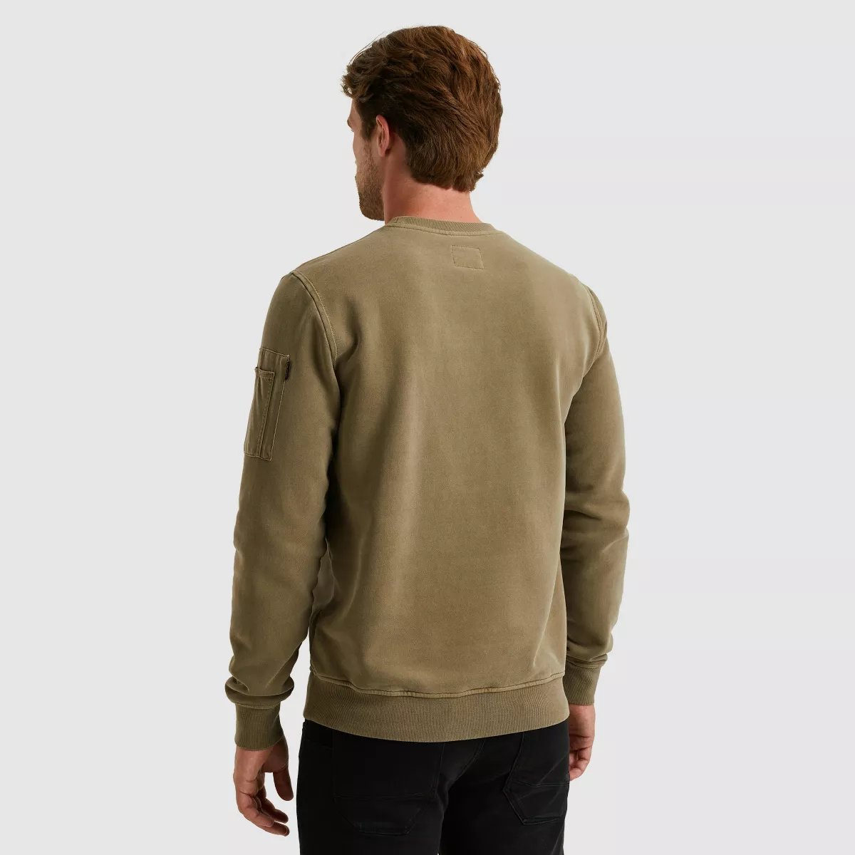 pme-legend-crewneck-peach-fleece-gd-psw2510473-6389-dusky-green-groen-3 PME LEGEND-Crewneck peach fleece gd-PSW2510473-6389 Dusky green-GROEN