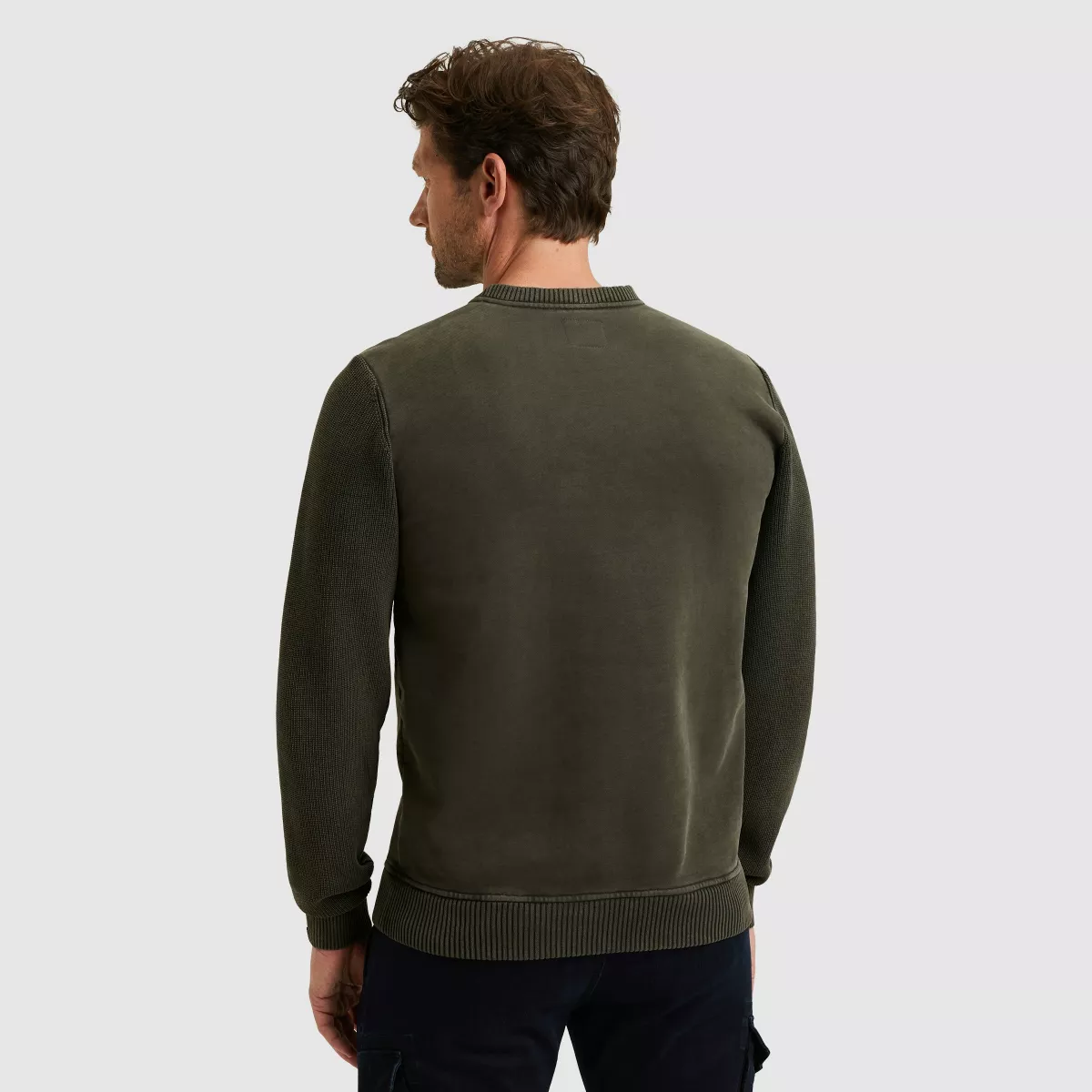 pme-legend-crewneck-sweat-knit-combination-psw2510323-9703-dark-grey-donker-grijs-grafiet-3 PME LEGEND-Crewneck sweat knit combination-PSW2510323-9703 Dark grey-DONKER GRIJS/GRAFIET