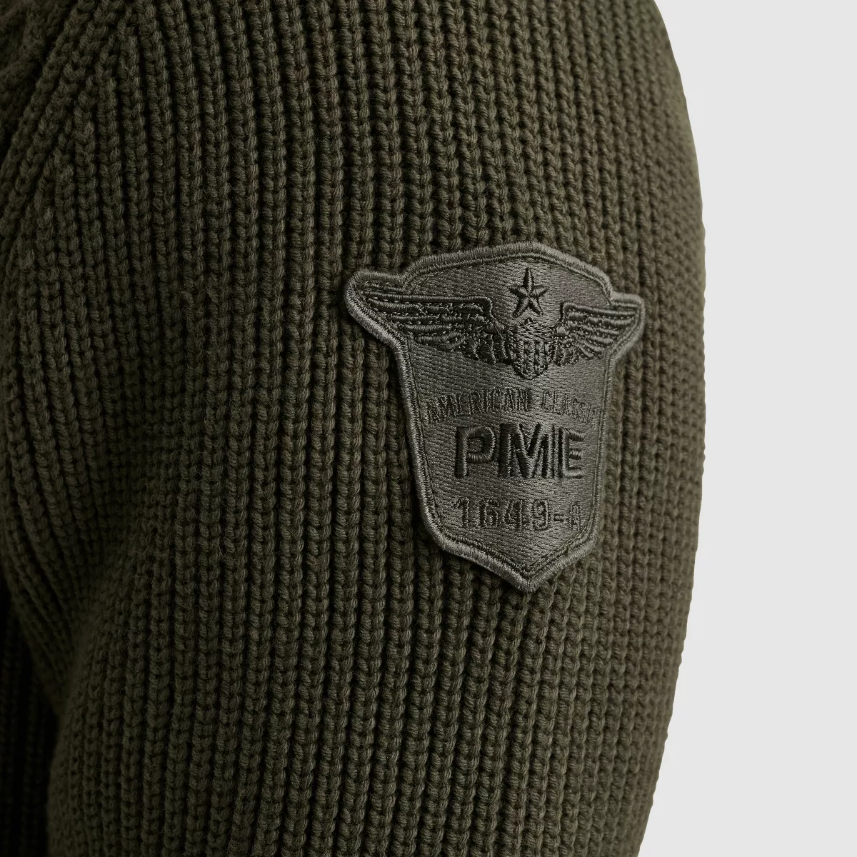 pme-legend-half-zip-collar-cotton-mix-yarn-pkw2509324-8039-beluga-bruin-5 PME LEGEND-Half zip collar cotton mix yarn-PKW2509324-8039 Beluga-BRUIN