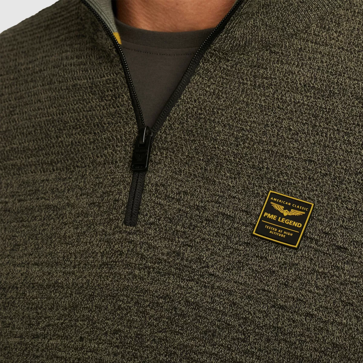 pme-legend-half-zip-collar-cotton-mouline-organic-pkw2510301-6389-dusky-green-groen-4 PME LEGEND-Half zip collar cotton mouline (organic)-PKW2510301-6389 Dusky green-GROEN