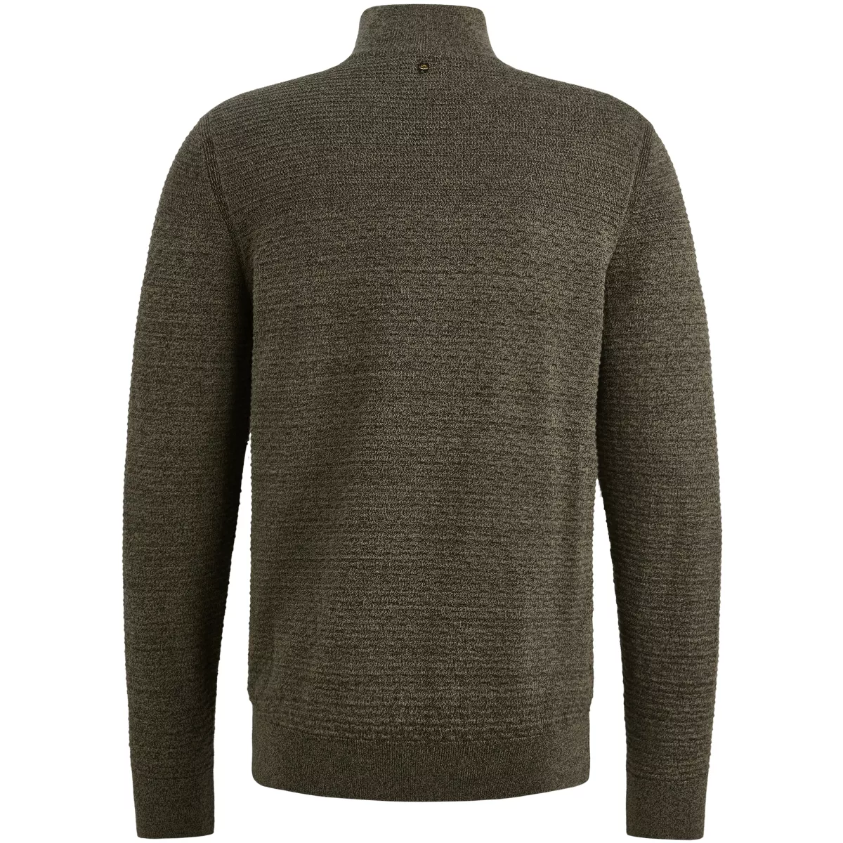 pme-legend-half-zip-collar-cotton-mouline-organic-pkw2510301-6389-dusky-green-groen-6 PME LEGEND-Half zip collar cotton mouline (organic)-PKW2510301-6389 Dusky green-GROEN