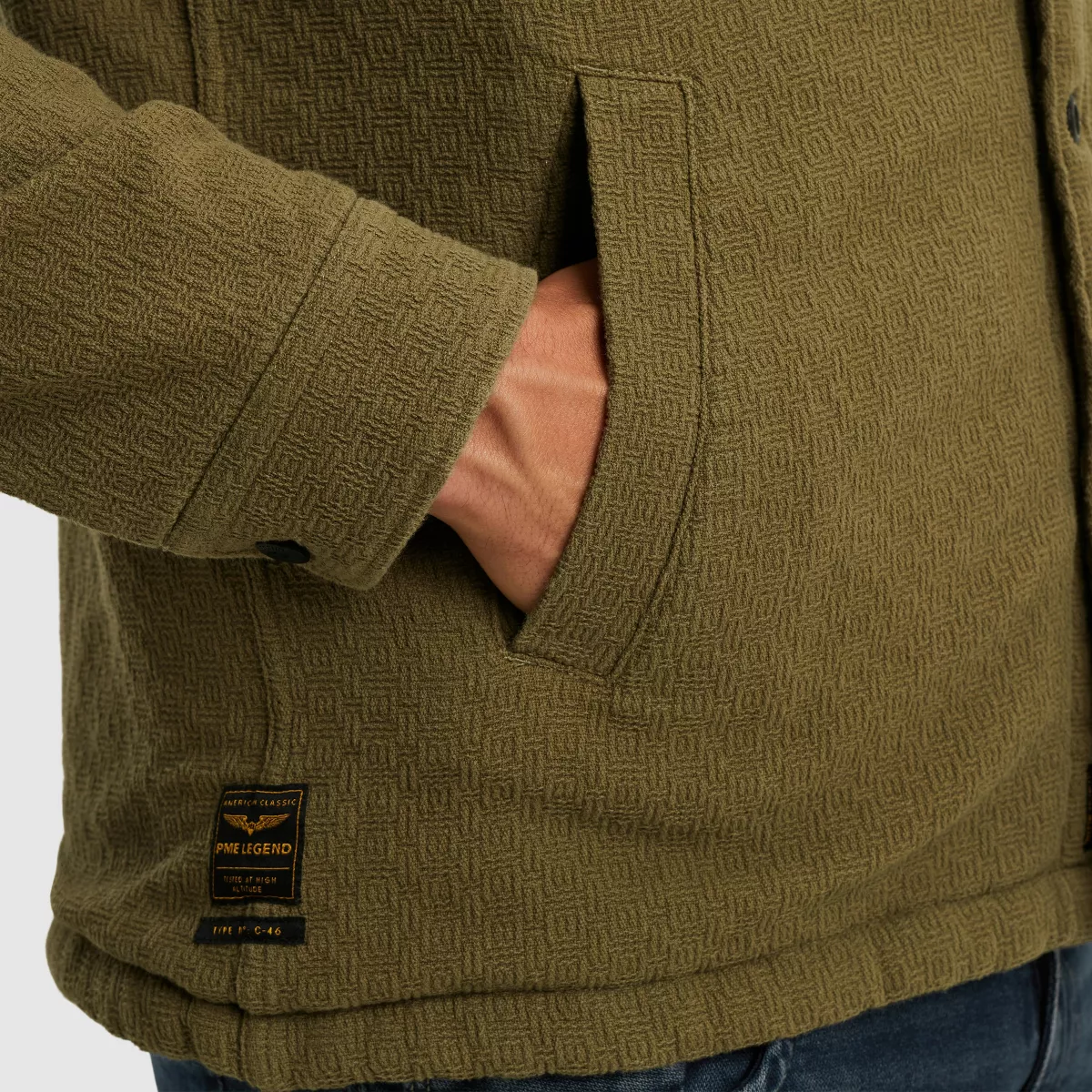 pme-legend-long-sleeve-shirt-bold-waffle-with-psi2510214-6389-groen-6 PME LEGEND-LONG SLEEVE SHIRT Bold Waffle with-PSI2510214-6389-GROEN