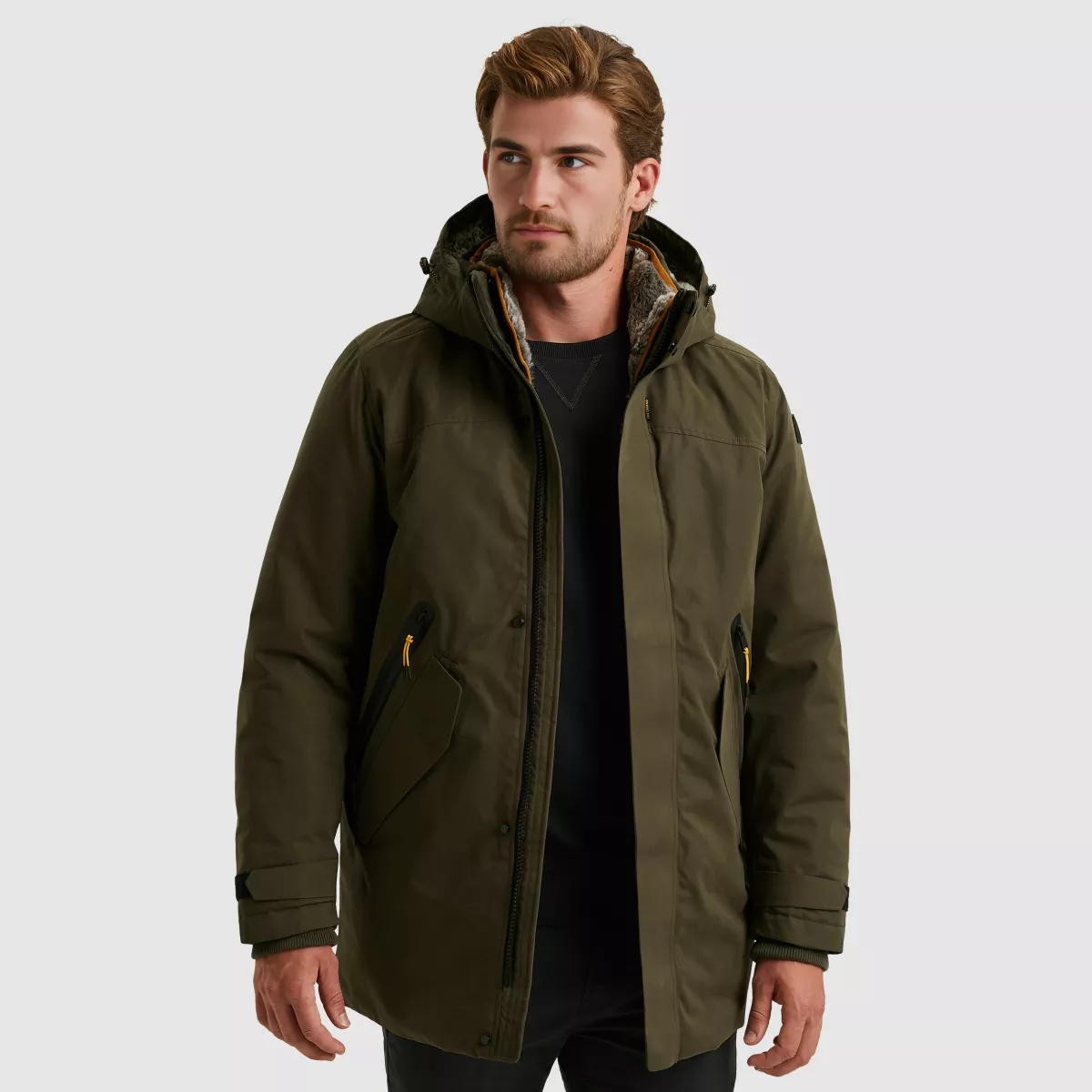 PME LEGEND-Semi long jacket HYDROPACKER Soapy-PJA2509123-8039 Beluga-BRUIN