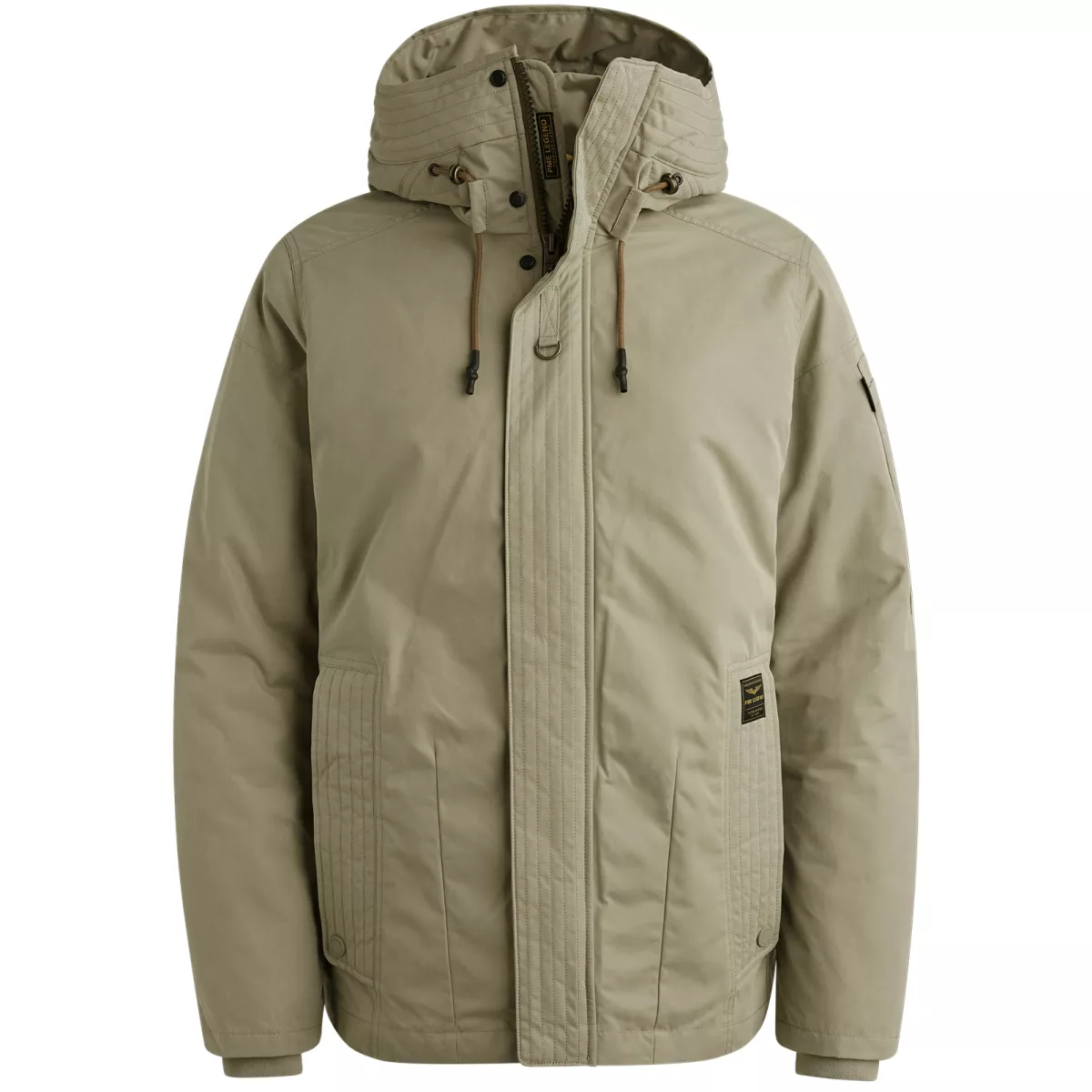 PME LEGEND-Semi long jacket ROCKLINER Soapy p-PJA2509125-8011 Seneca rock-BEIGE