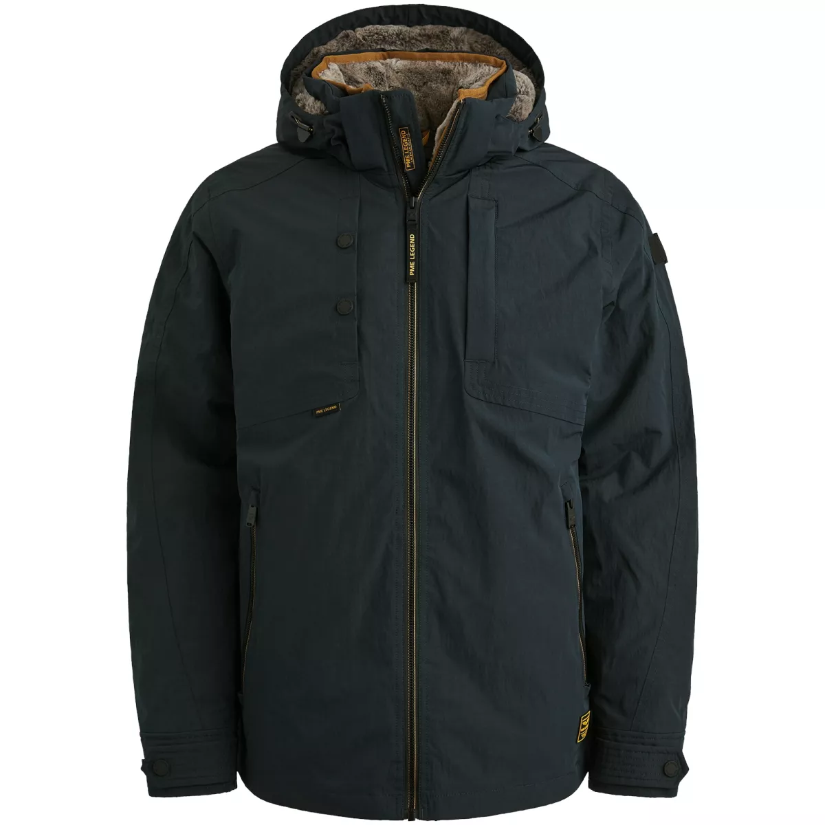 PME LEGEND-Semi long jacket SNOWPACK Micro ri-PJA2509109-5281 Salute-BLUE