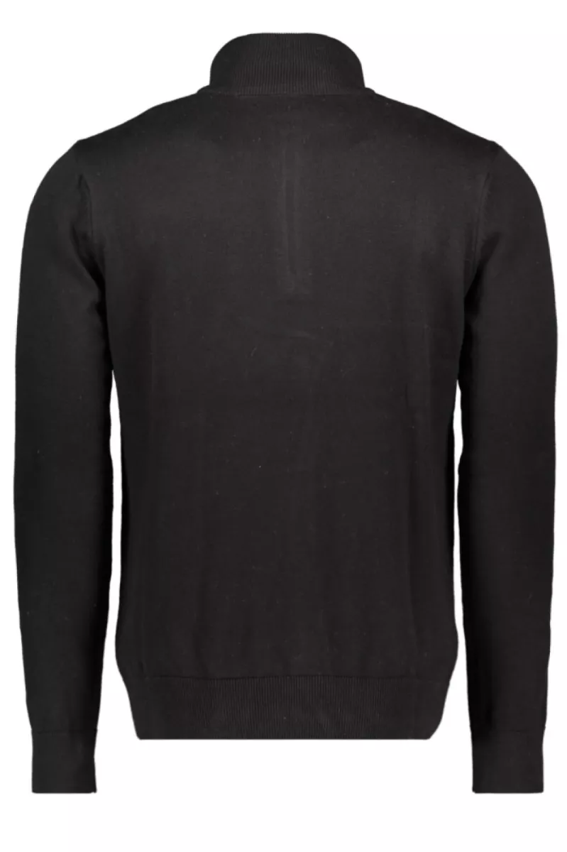 Refusion-Refusion halfzip-R1002-Zwart-ZWART