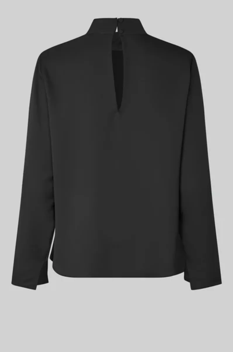 second-female-blouse-lm-glara-blouse-8001-black-black-5 Second Female-Blouse LM-Glara Blouse-8001 Black-BLACK