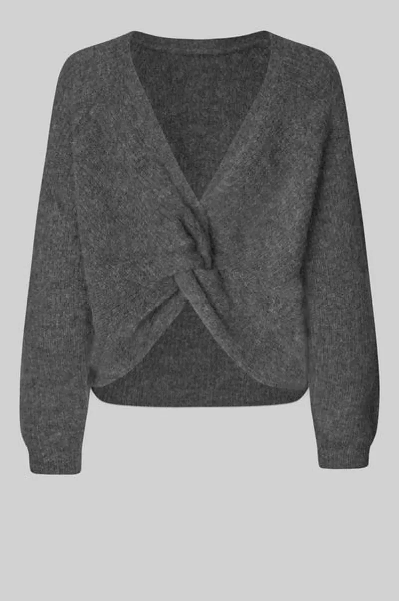 second-female-pullover-flare-knit-7003-dark-grey-melange-donker-grijs-grafiet-5 Second Female-Pullover-Flare Knit-7003 Dark Grey Melange-DONKER GRIJS/GRAFIET