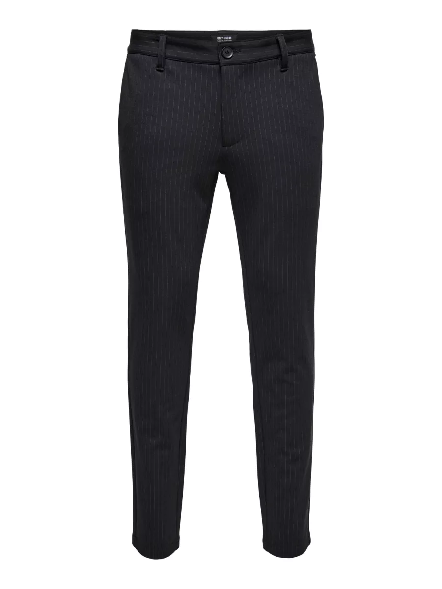 SONS-ONSMARK PANT STRIPE GW 3727-22013727-Black-BLACK