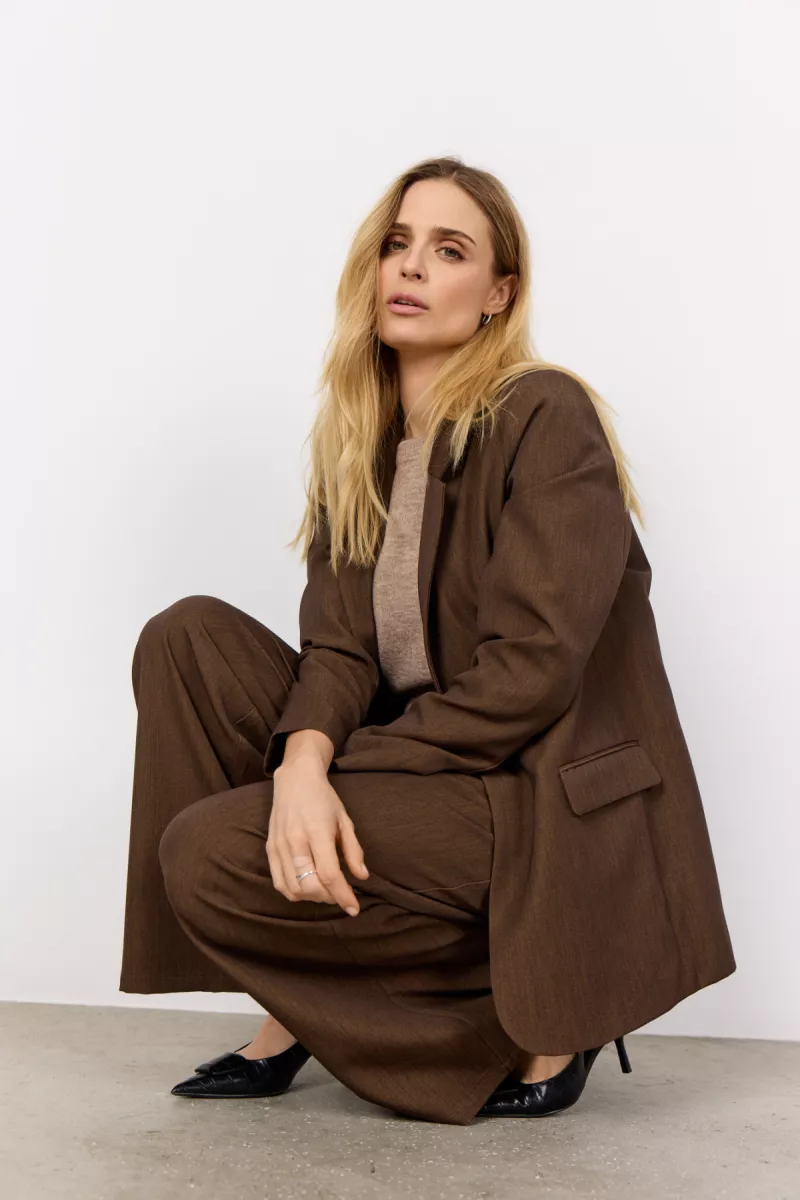 SOYA CONCEPTS-Blazer-Ann 2-98710-BRUIN