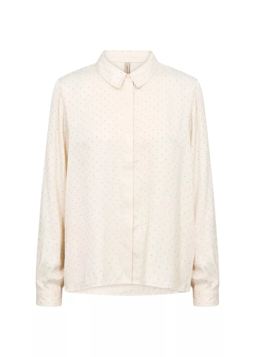 SOYA CONCEPTS-Blouse LM-Alaine 2-1620-CREME