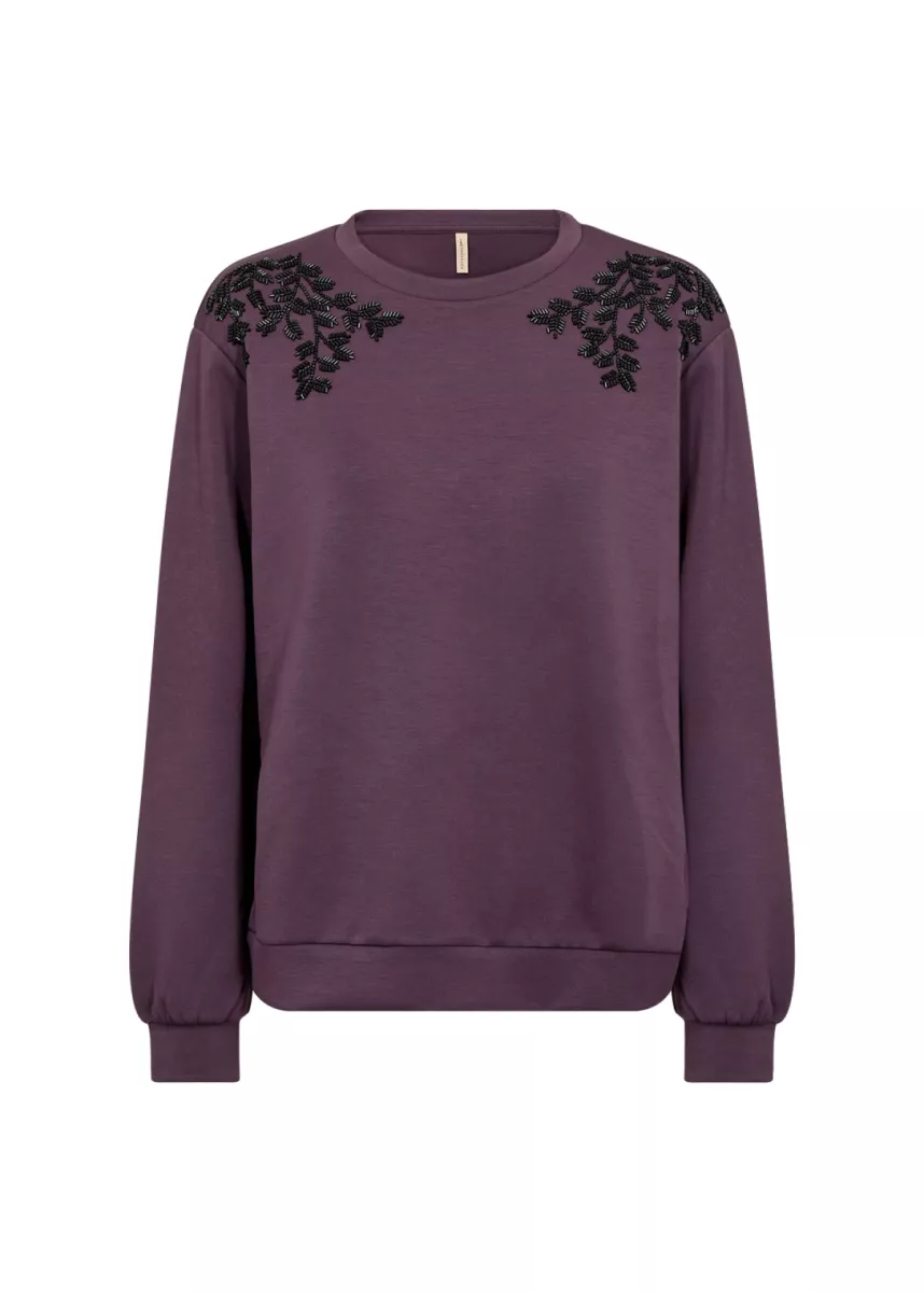 SOYA CONCEPTS-Sweater-Banu 269-5120 Plum perfect-PAARS