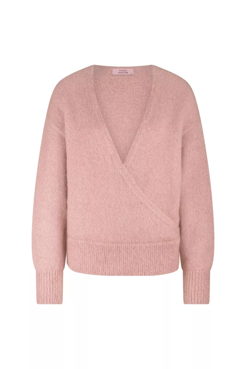 STUDIO ANNELOES-Aivy mohair pullover-13303-5400 dusty pink-ROSE