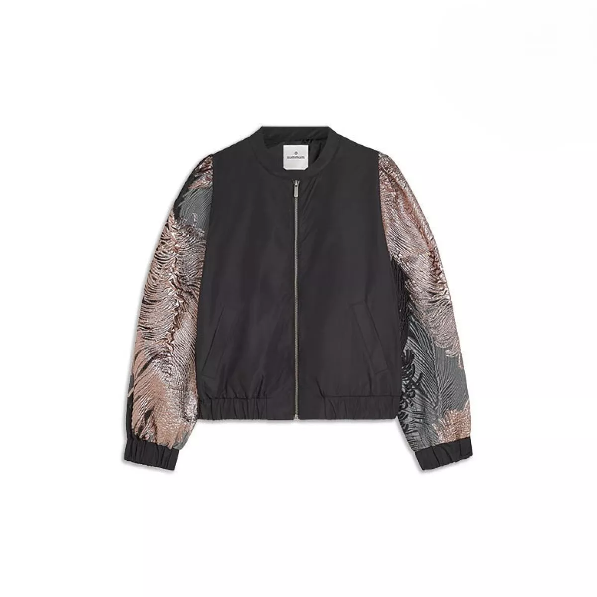 Summum-Bomber jacket leaves jacquard-1s1275-12336-120 Multicolour-MULTICOLOR