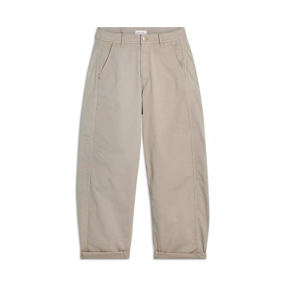 Summum-Pant cocoon stretch broken twill-4s2887-12352-139 Prosecco-BEIGE