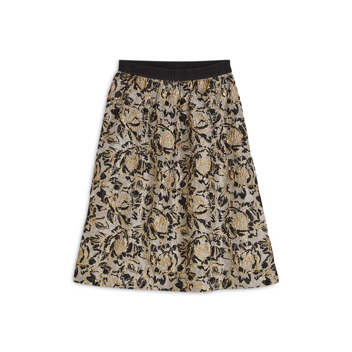 Summum-Skirt jacquard-6s1350-12317-990 Black-ZWART