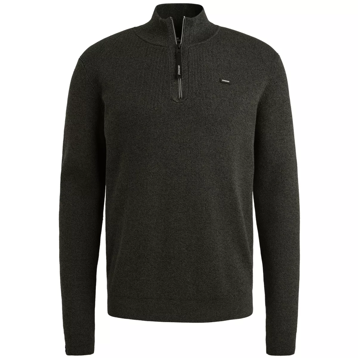 Vanguard-Half zip collar gentleman's deal c-VKW2510332-9141 Black beauty-ZWART