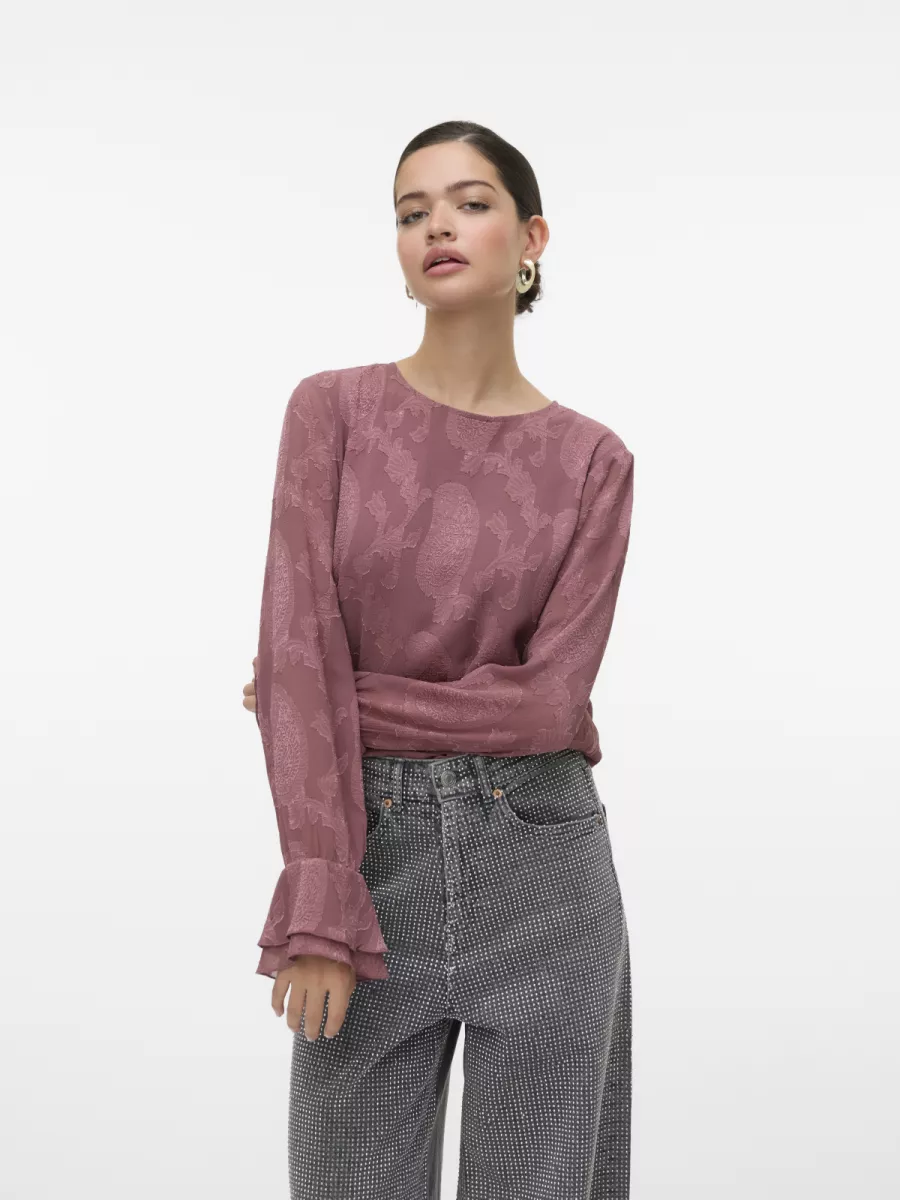 vero-moda-vmmishi-ls-top-wvn-10335512-rose-brown-rose-4 VERO MODA-VMMISHI LS TOP WVN-10335512-Rose Brown-ROSE
