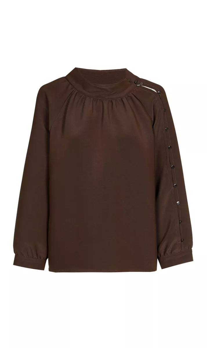 Xandres-Haura-14493-01-4250 Dark chocolate-BRUIN