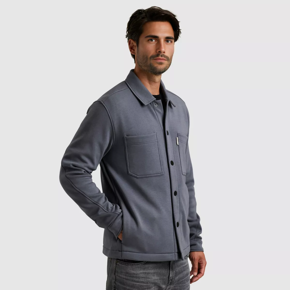 cast-iron-button-jacket-interlock-csw2511460-5277-grisaille-blauw-2 CAST IRON-Button jacket interlock-CSW2511460-5277 Grisaille-BLAUW