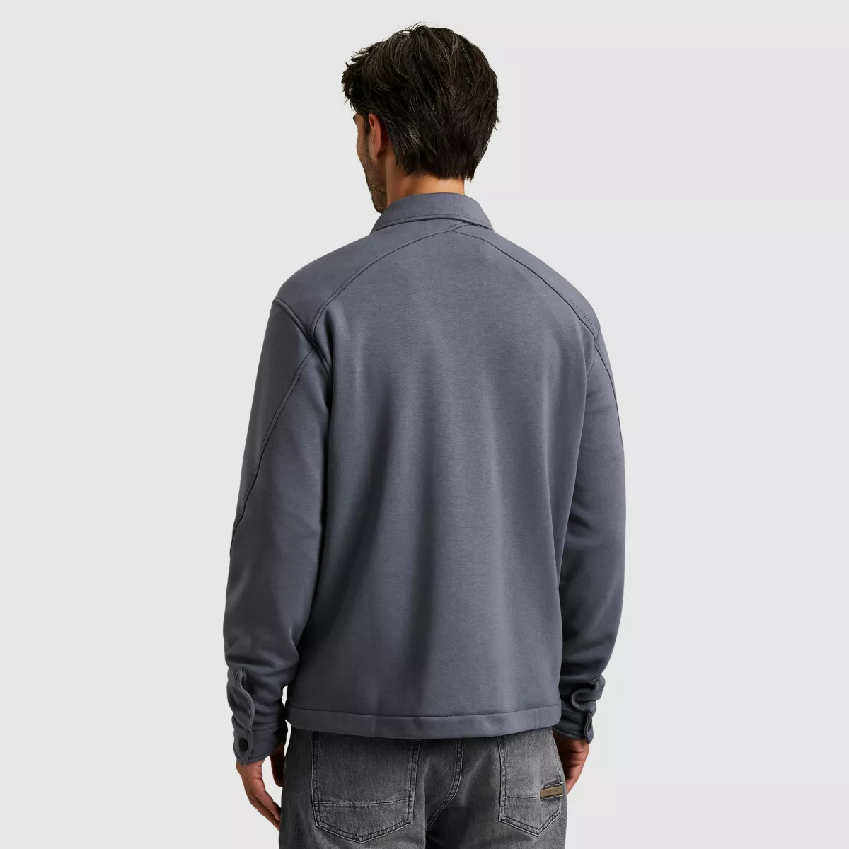 cast-iron-button-jacket-interlock-csw2511460-5277-grisaille-blauw-3 CAST IRON-Button jacket interlock-CSW2511460-5277 Grisaille-BLAUW