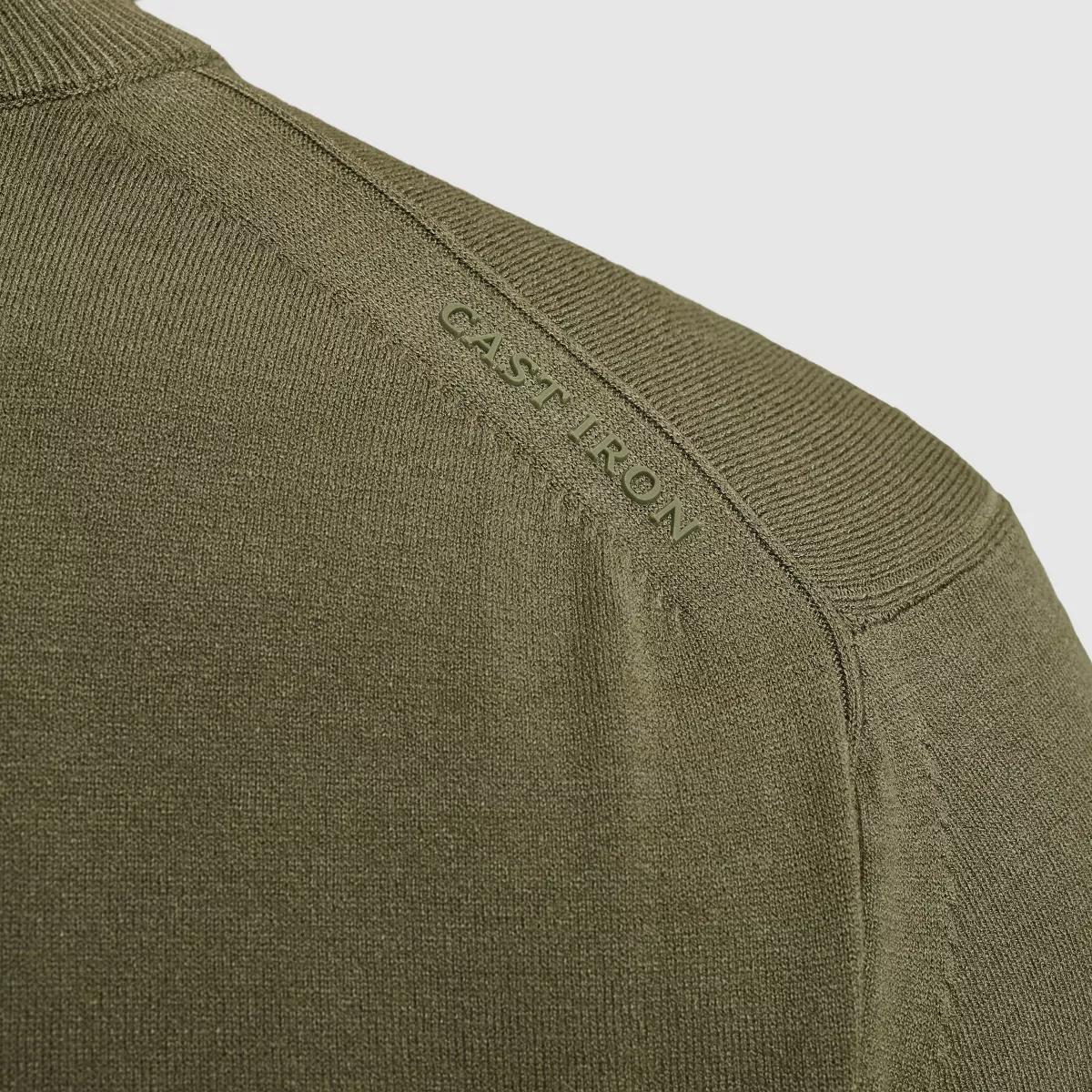 cast-iron-crewneck-soft-blend-ckw2511360-6414-dusty-olive-olijf-4 CAST IRON-Crewneck soft blend-CKW2511360-6414 Dusty olive-OLIJF