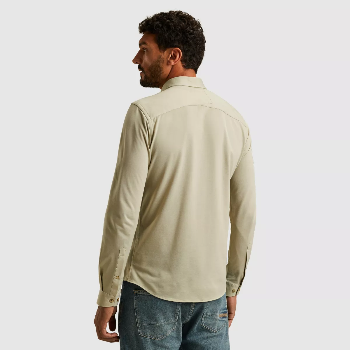 cast-iron-long-sleeve-shirt-tech-jersey-ligh-csi2511270-6392-slate-green-groen-3 CAST IRON-LONG SLEEVE SHIRT Tech Jersey Ligh-CSI2511270-6392 Slate green-GROEN