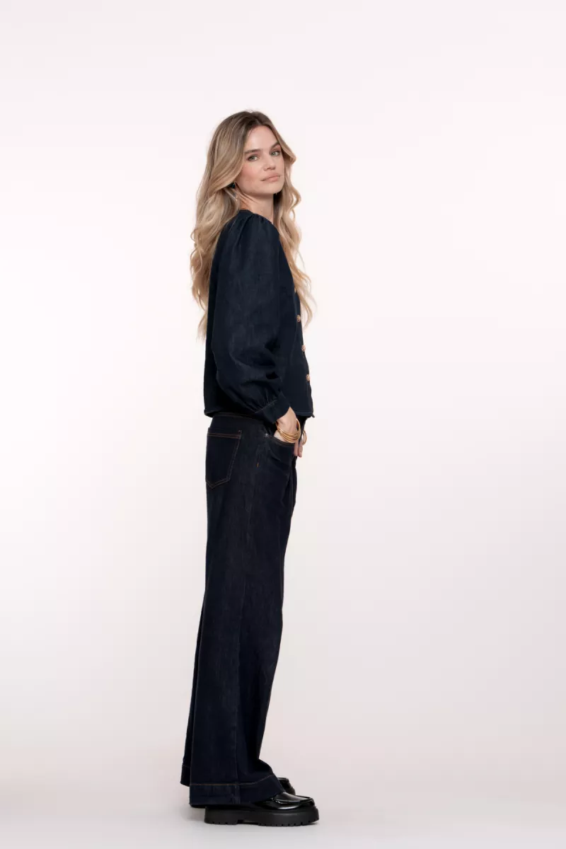 geisha-jeans-flair-51521-10-880-dark-blue-denim-stonewash-donker-denim-4 GEISHA-Jeans flair-51521-10-880 Dark blue denim stonewash-DONKER DENIM