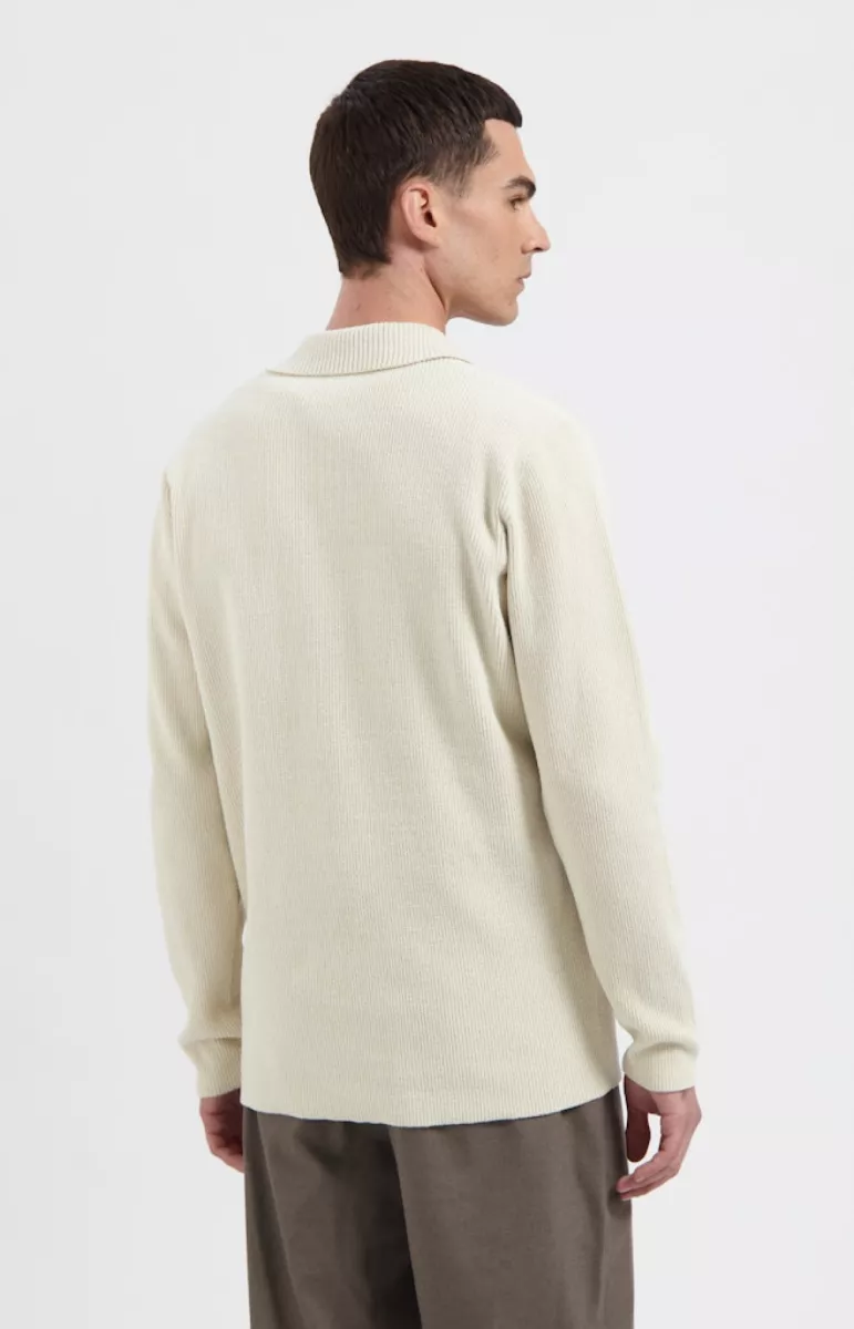 Law of the Sea-Lapetus half zip-10314-802 parchment-ZAND