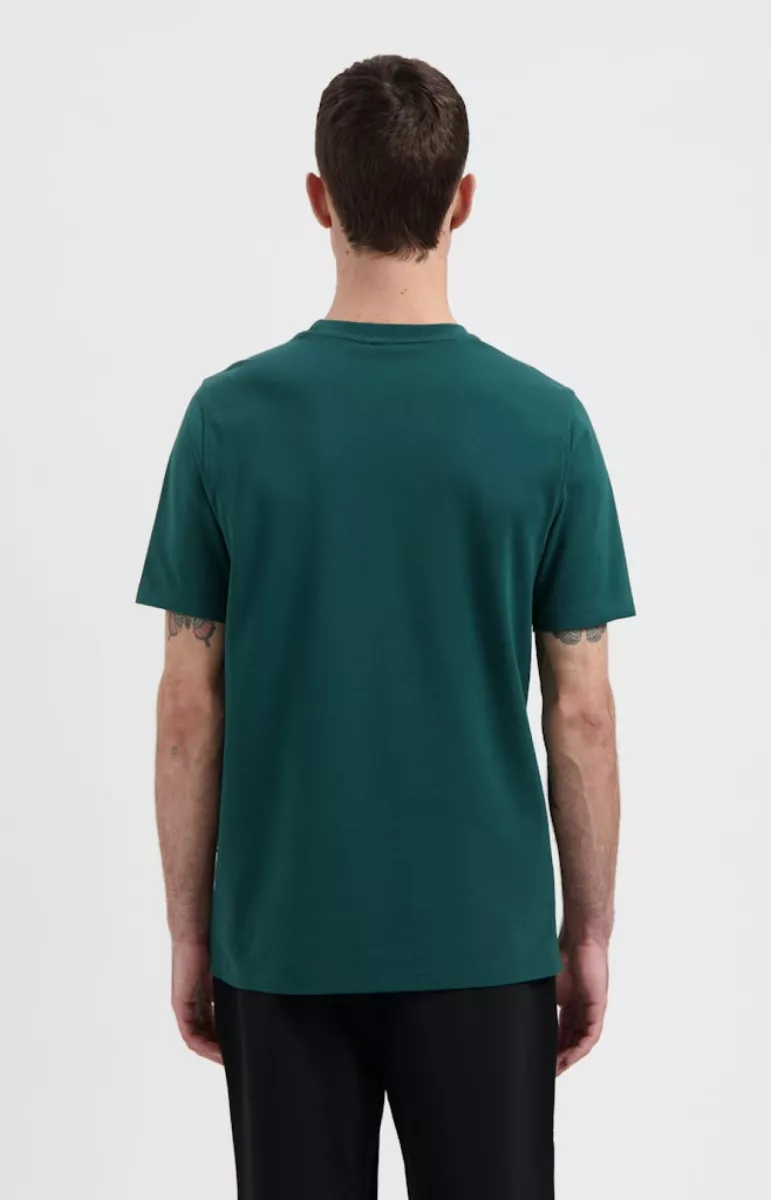 Law of the Sea-Law logo tee-10304-414 sea moss-LEGERGROEN