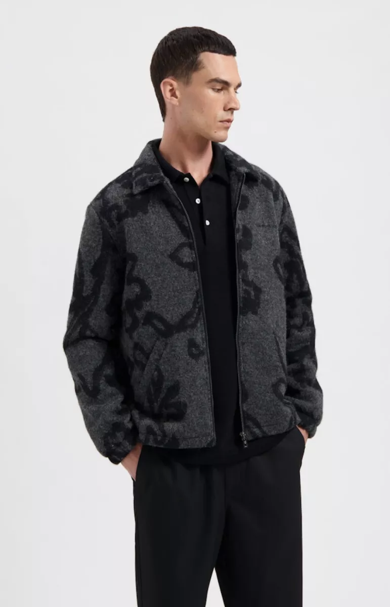 Law of the Sea-Seafire jacquard sherpa-10319-704 anthracite-DONKER GRIJS/GRAFIET
