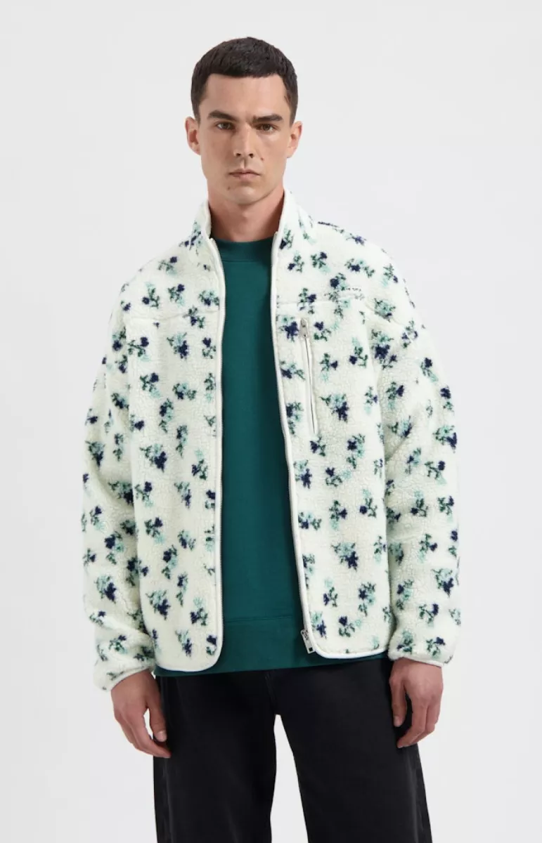 Law of the Sea-Skipp allover printed sherpa-10318-802 parchment-ZAND