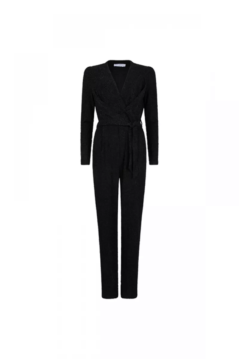 LOFTY MANNER--QK405.1 - Jumpsuit Mavis-600 black-BLACK