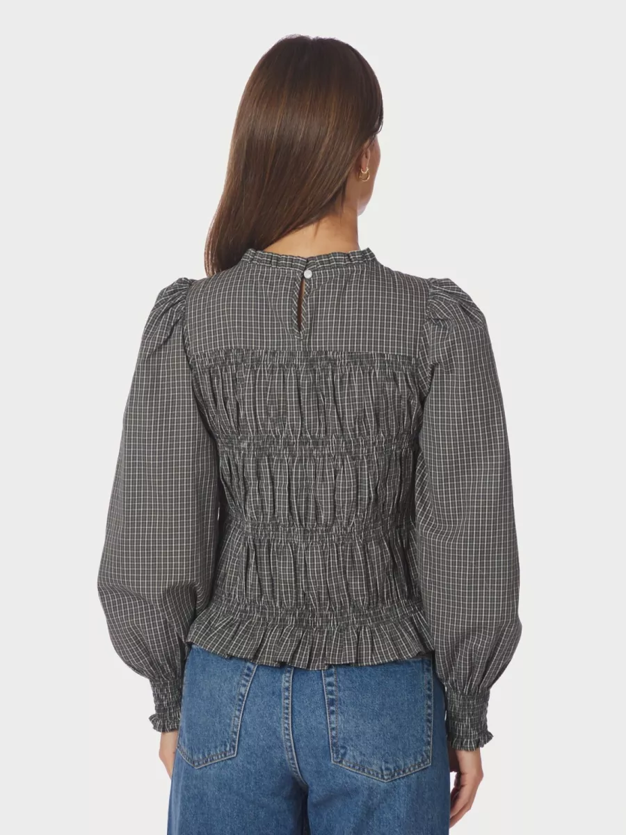 neo-noir-marcia-check-blouse-166893-132-antracite-antraciet-2 Neo Noir-Marcia Check Blouse-166893-132 Antracite-ANTRACIET